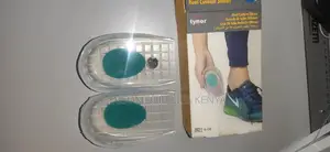 Orthopedic Silicone Insoles for Heel Pain