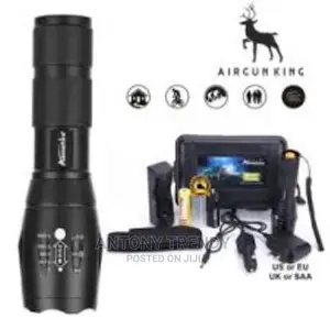 Flashlight LED Tactical Super Bright High Lumen XML T6 LED F
