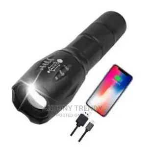 Best New Powerful Torch T6 Led Flashlight Telescopic Zoom L2