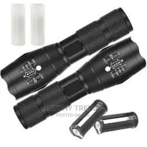 LED Tactical Flashlight, Super Bright High Lumen XML T6 LED