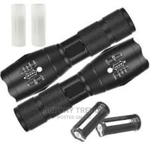 LED Tactical Flashlight, Super Bright High Lumen XML T6 LED
