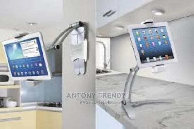 Kitchen Tablet Mount Stand 2-In-1 Kitchen Wall Tablet Mount - thumbnail 3