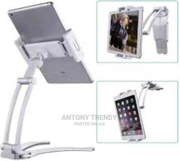 Moutik Phone Stand Tablet Holder: Adjustable Wall Phone Stan - main view