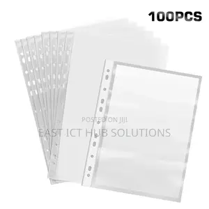 Multi-Punch Pockets A4 Size / Clear Folder Poaches
