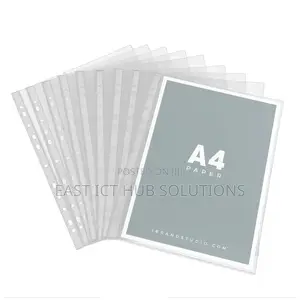 Multi-Punch Pockets A4 Size / Clear Folder Poaches