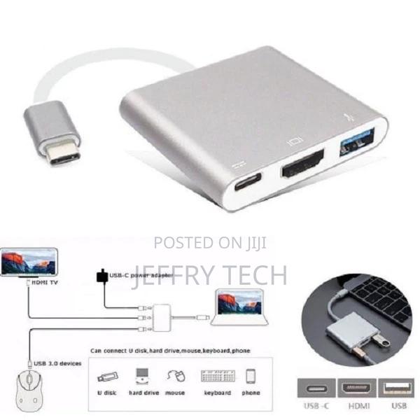 Usb Type C to Hdmi/Usb 3.0/Type C Adapter - main view