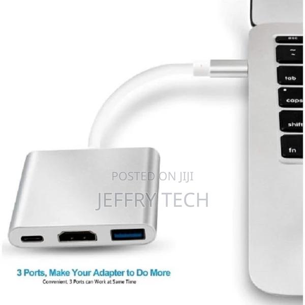 Usb Type C to Hdmi/Usb 3.0/Type C Adapter - thumbnail 2