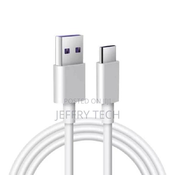 Type C Usb Data Charging Cable - White - thumbnail 2