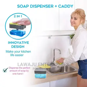 Soap Pump Sponge Caddy