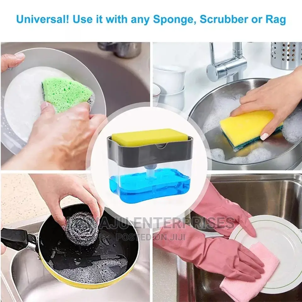 Soap Pump Sponge Caddy