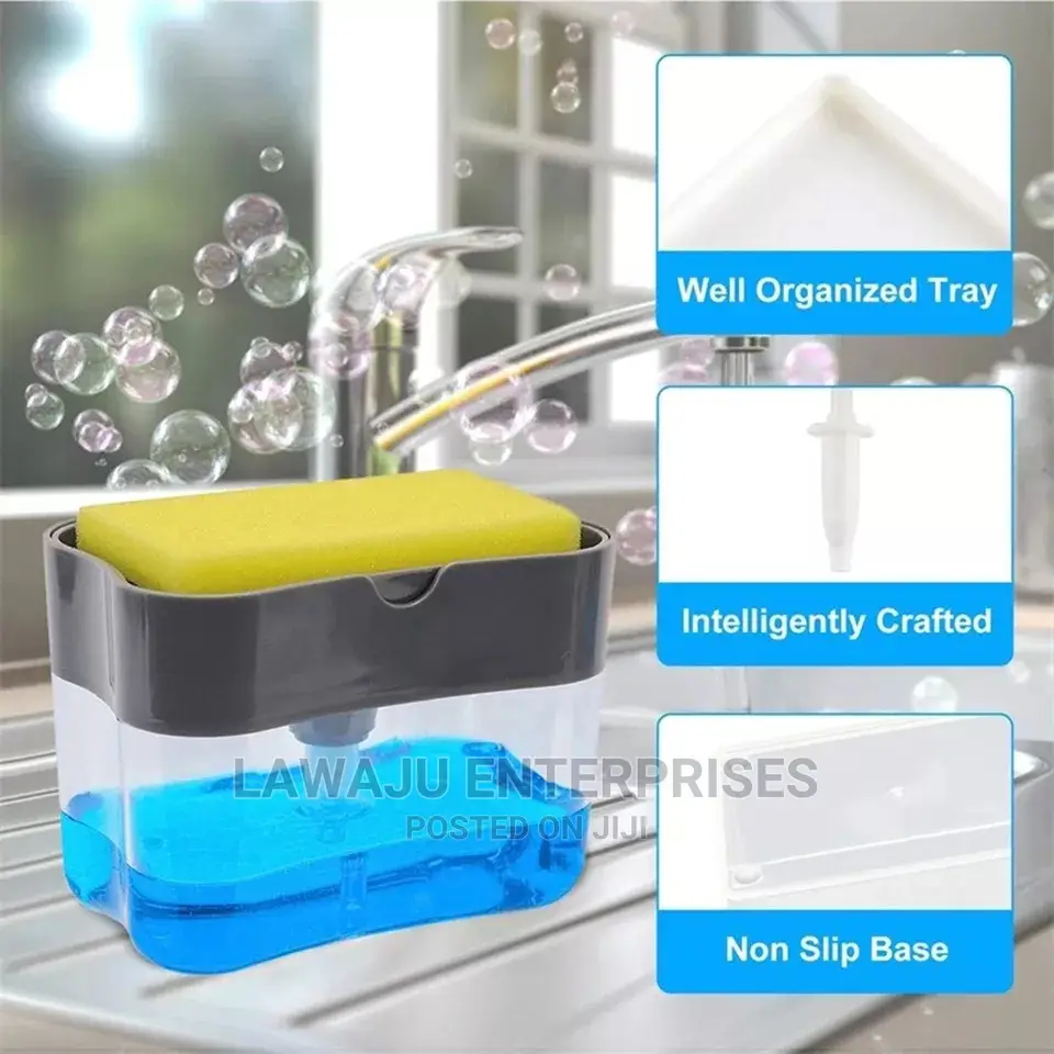 Soap Pump Sponge Caddy