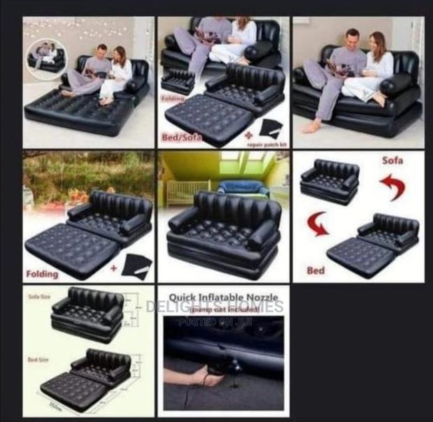 *5in1 Inflatable* Multifunction Sofa-Bed-Cv