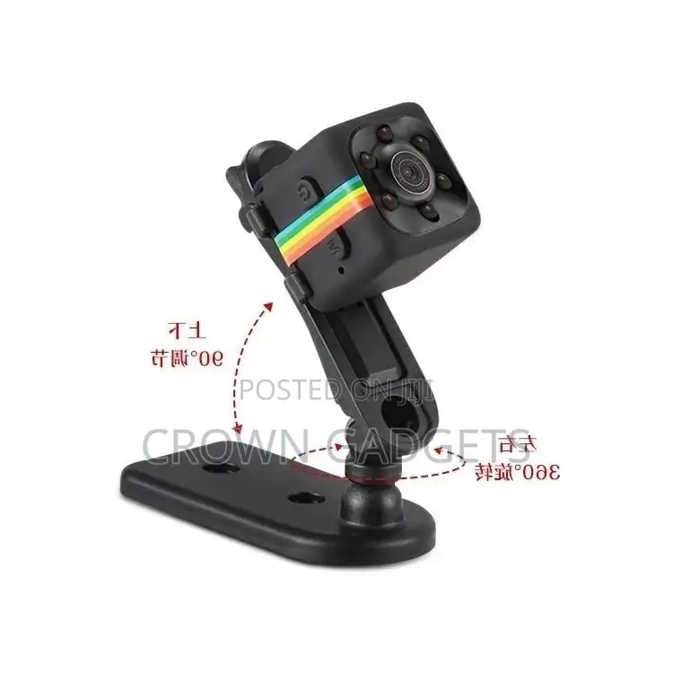 SQ11 Mini Camera 1080P HD Night Vision Easy to Mount