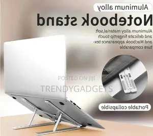 6 Angles Adjustable Aluminum Foldable Laptop Holder