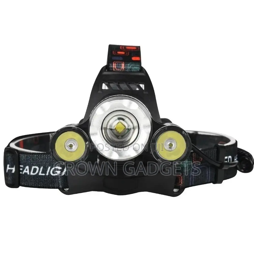 30000lumens 3X XML T6 LED Headlamp for Night Outdoor