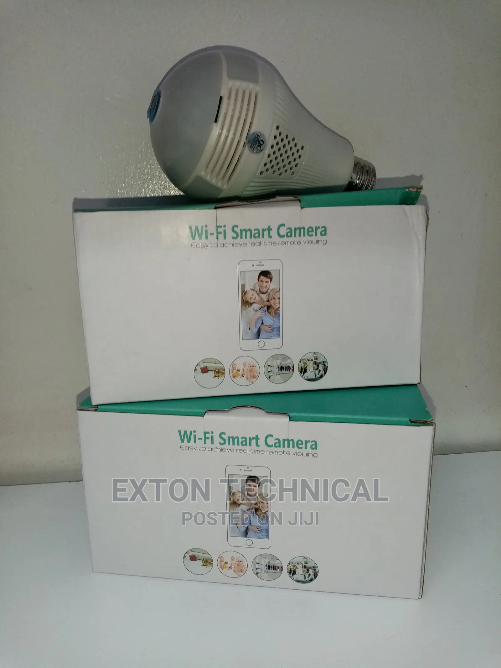 Panaromic Bulb Camera With Mem Slot WI-FI