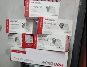 6 Six CCTV Camera Complete Cameras