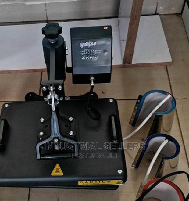 Unique Brand 5 in 1 Combo Heat Press Machine - main view