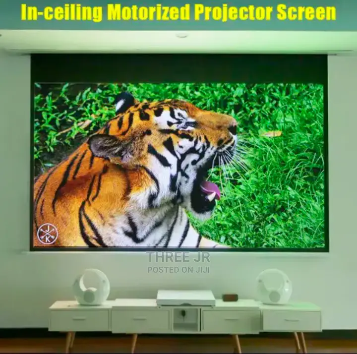 Electric Projection Screen 72inch Limited Stock.