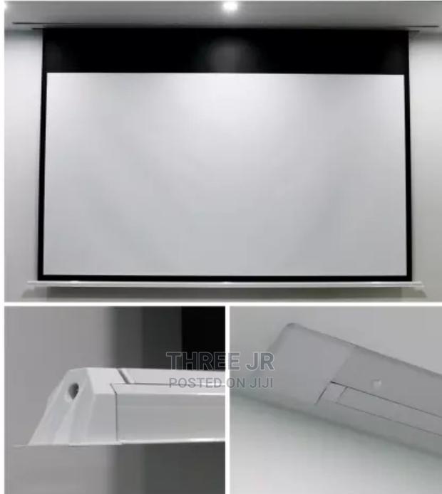 Electric Projection Screen 72inch Limited Stock. - thumbnail 2