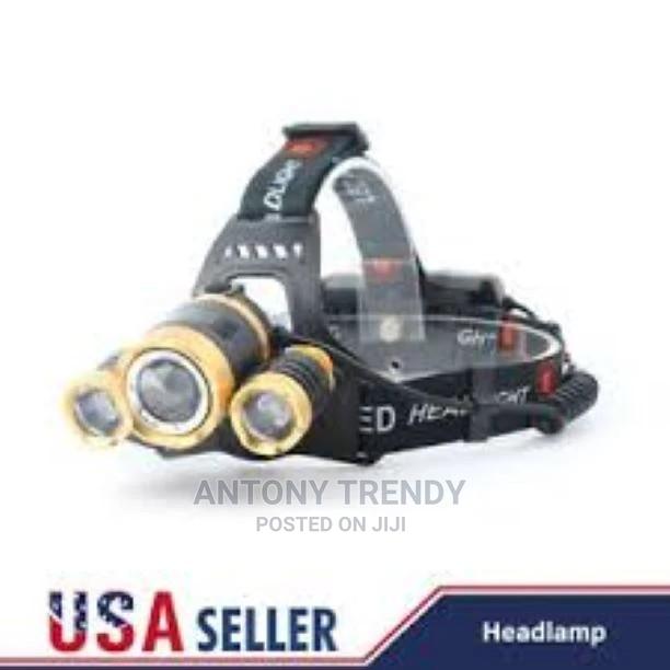 5000lumen LED Headlamp Siensync(Tm) 3X Cree Xm-L Xml T6 Supe