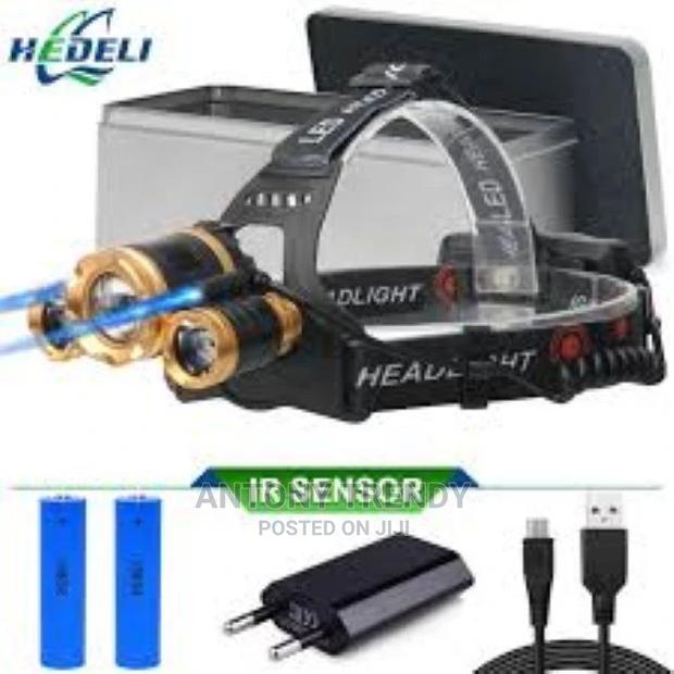 3x CREE T6 LED Flashlight Rechargeable Headlamp Headlight He - main view