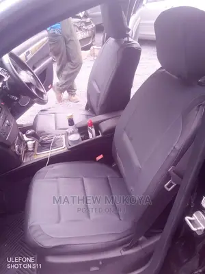 Black and Dark Grey Seat Covers