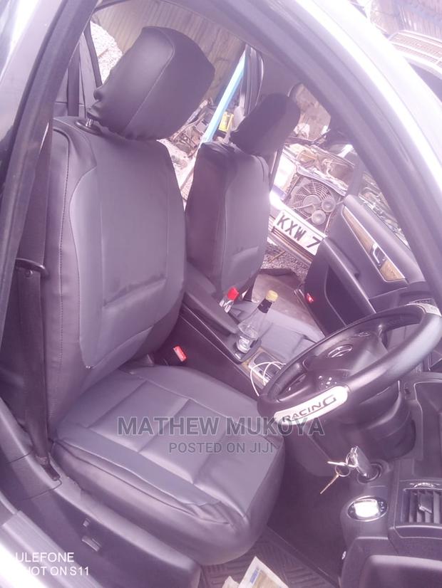 Black and Dark Grey Seat Covers