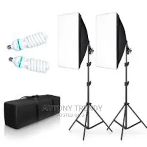 Studio Photo Lighting Kit With 2 * Softbox /