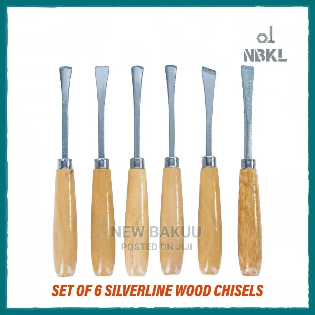 Set of 6 Silverline Wood Chisels