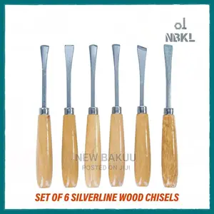 Set of 6 Silverline Wood Chisels