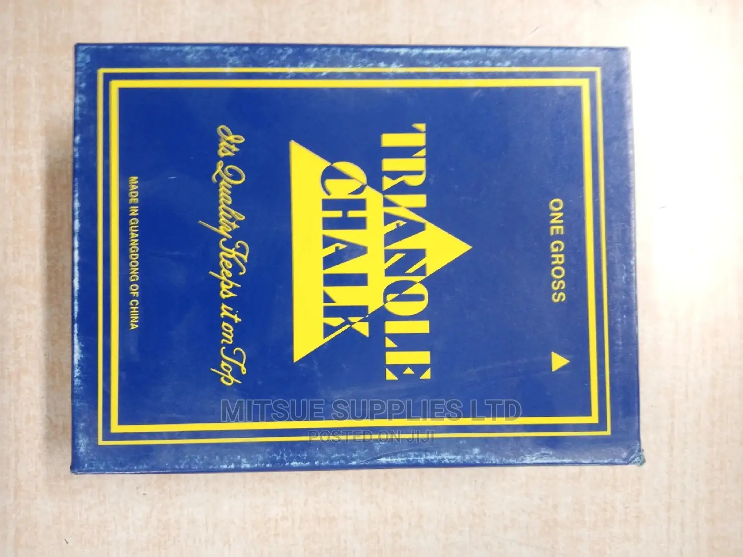 Triangle Pool Chalk Blue ( Box of 144)