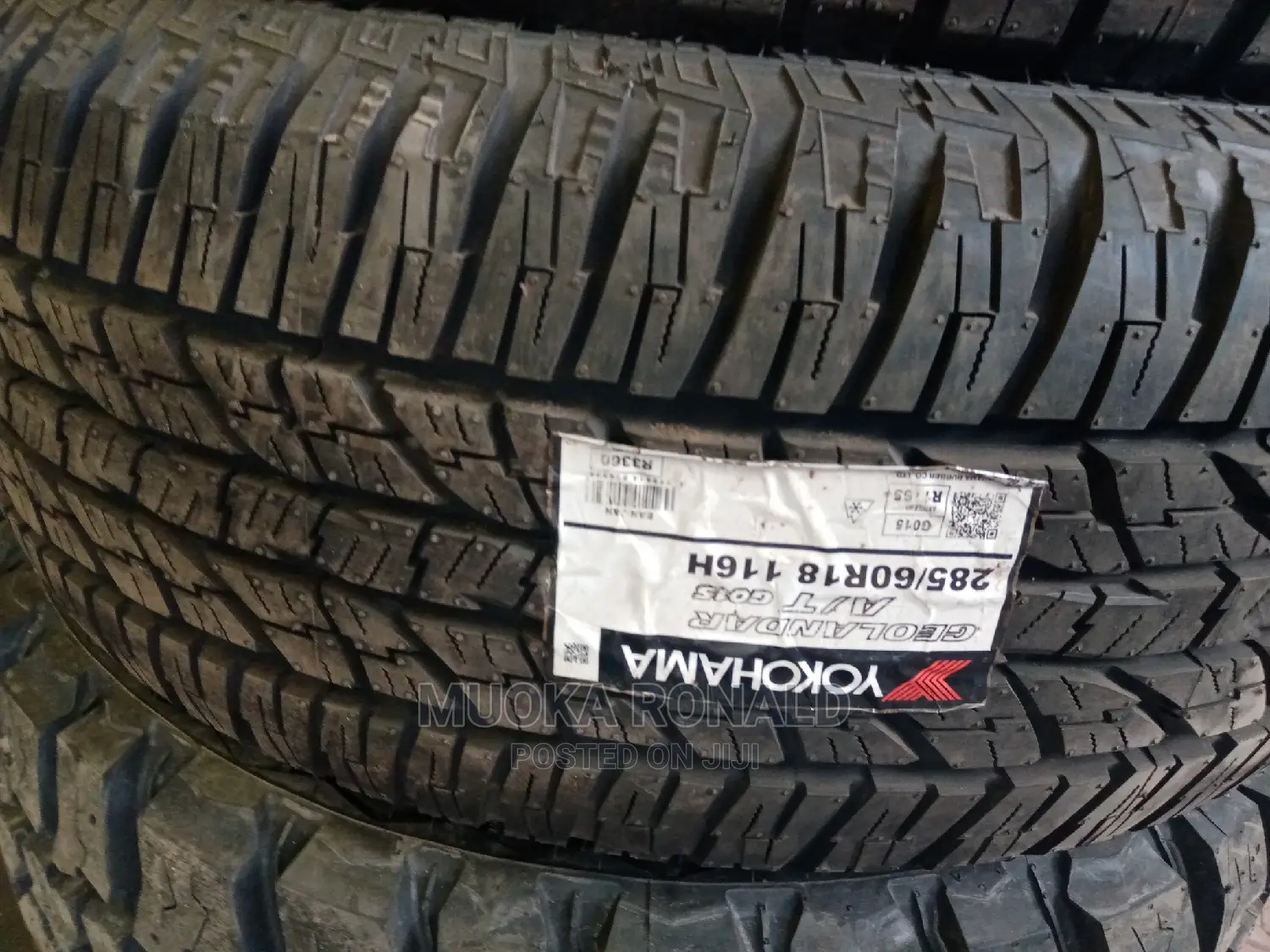 285/60r18 Yokohama Tyre