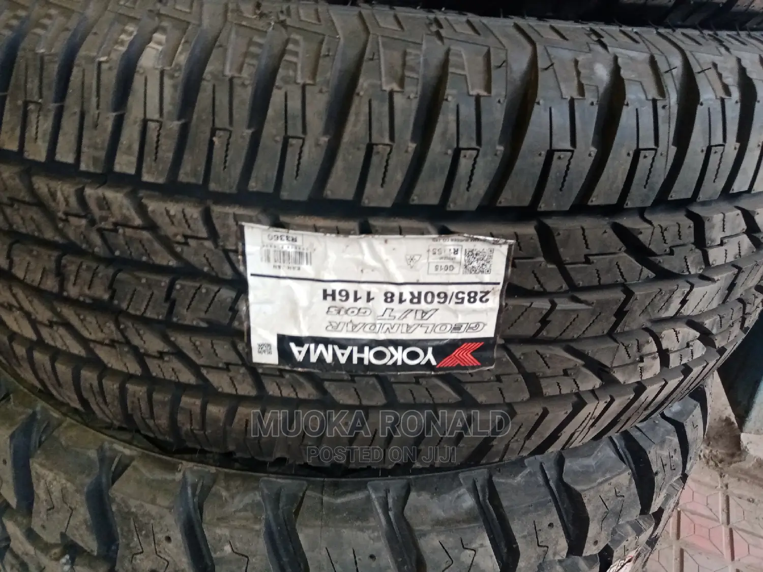 285/60r18 Yokohama Tyre