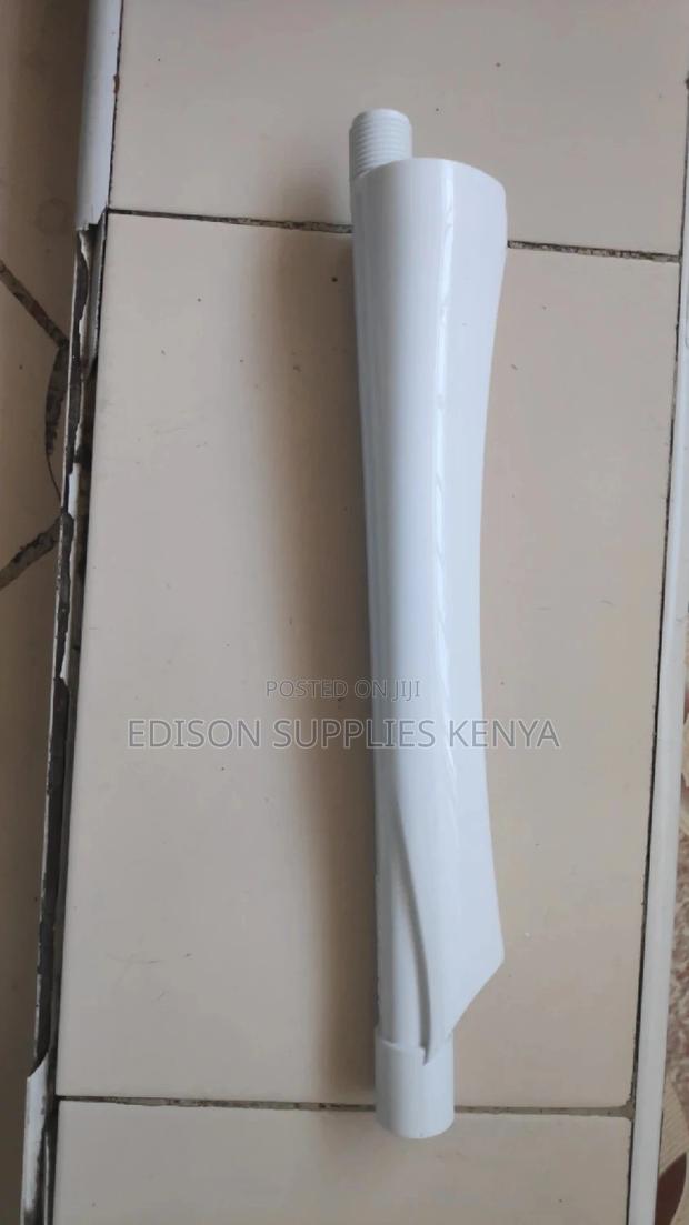 Shower Arm Plastic Pipe for Instant Shower White - thumbnail 3