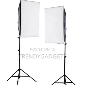 8 Bulb Studio 50*70cm Softbox 100-240v Lighting for Filming