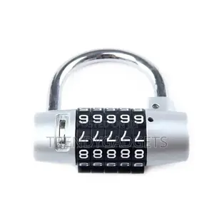 Waterproof Antirust Resettable 5 Digit Combo Lock