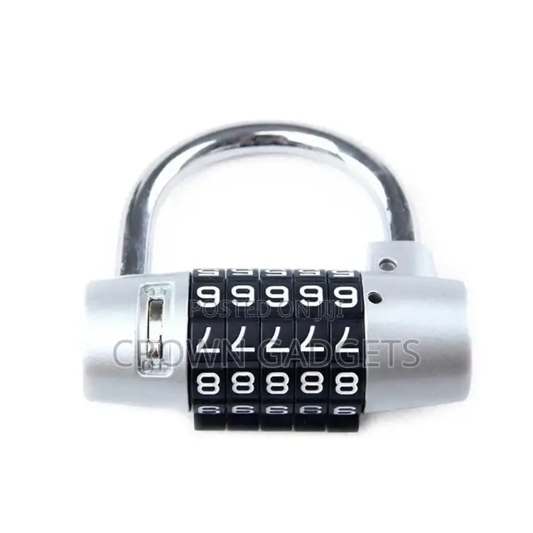 Waterproof Antirust Resettable 5 Digit Combo Lock