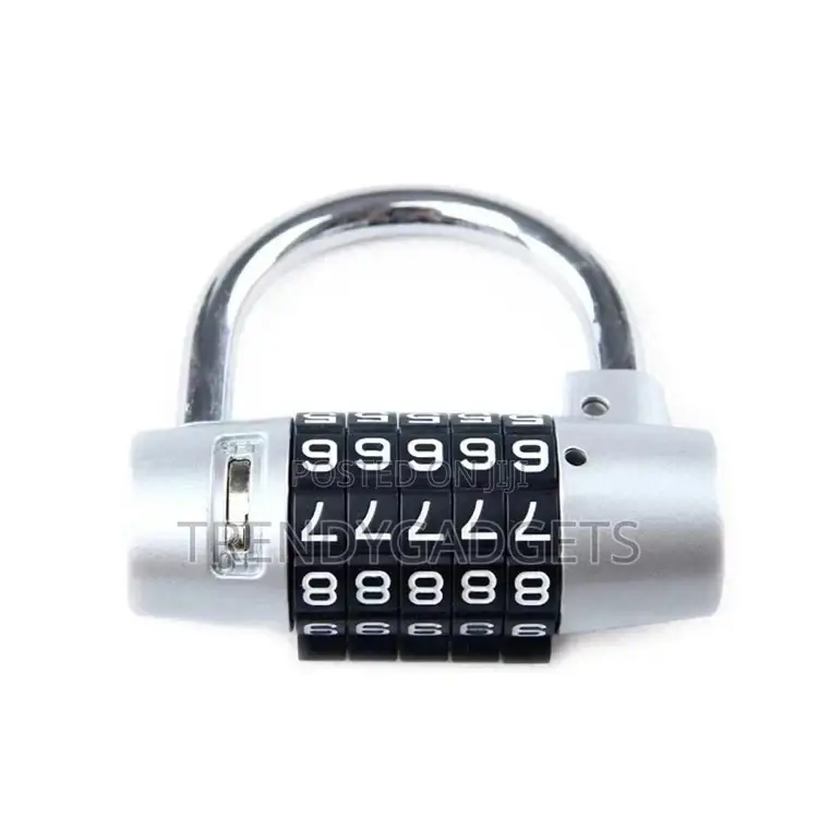 Waterproof Antirust Resettable 5 Digit Combo Lock
