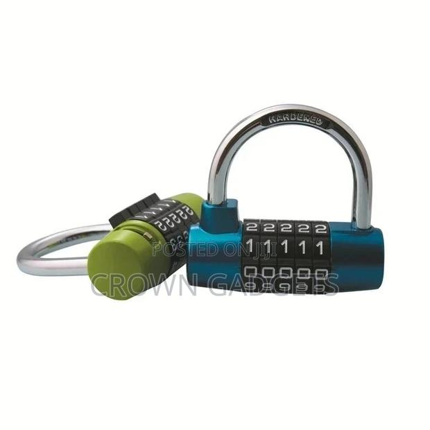5-Digit Combination Padlock Many Combinations - main view