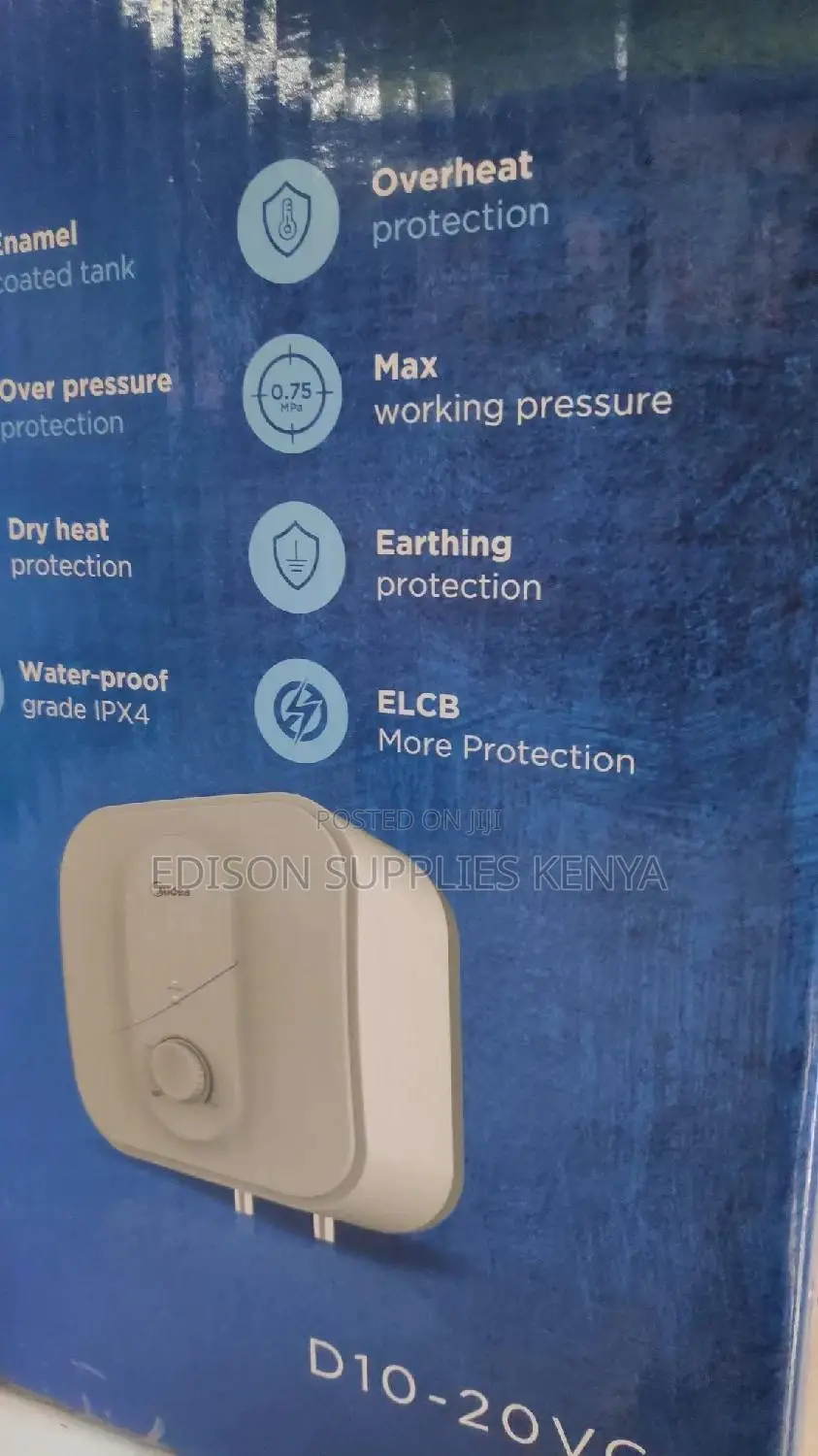 Midea 15 Liters Storage Water Heaters for Salons, Barbers
