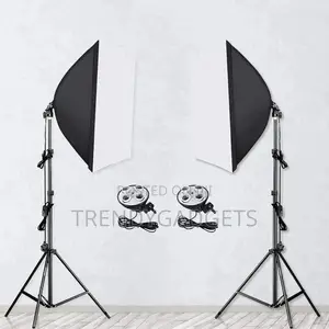 50x70cm Lighting Four Lamp Softbox Kit for Media