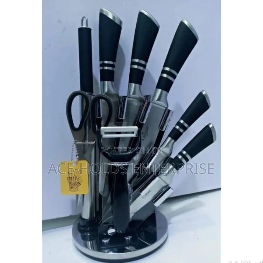 9pcs Kitchen Chefs Knive Set