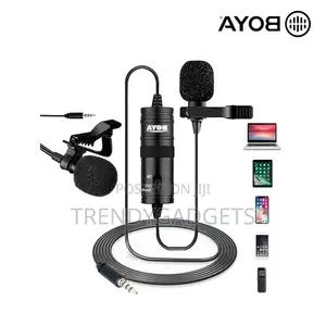 BOYA BY-M1 Clip-On Microphone for DSLR Camera/ Smartphone/