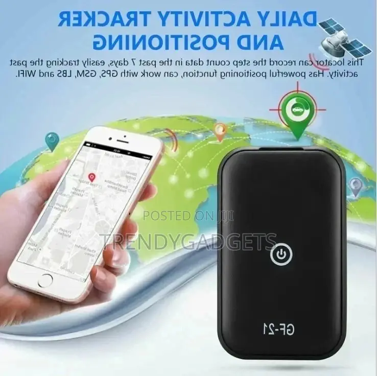 Mini GPS Tracker + Tracker Small Hidden Gf21