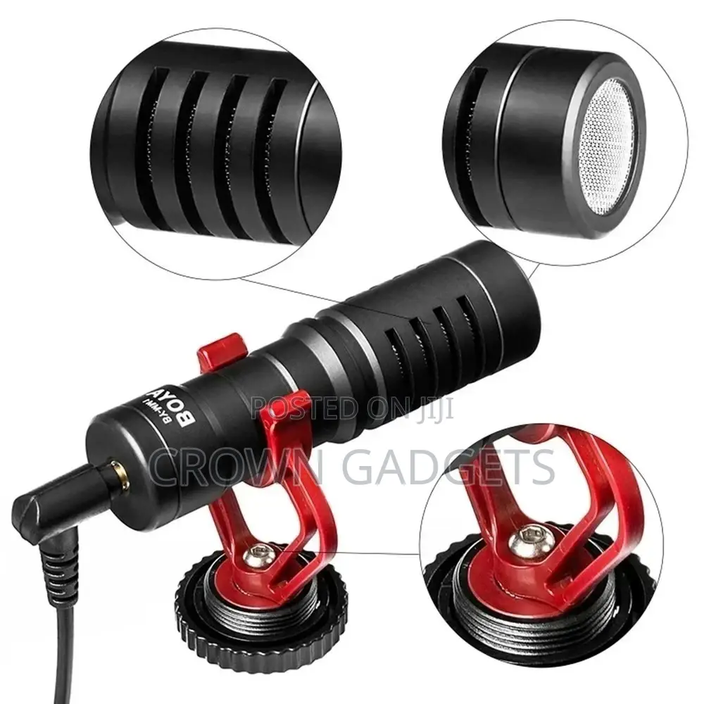 Boya Mm1 Microphone - Vlogging Mic (Brand New)