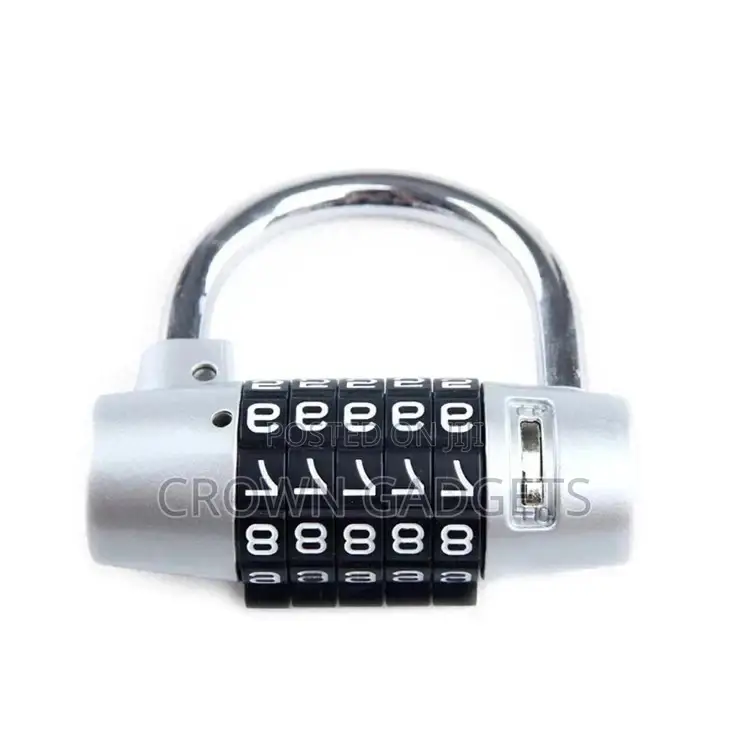 5-Digits Resettable Combination Padlock 65mm