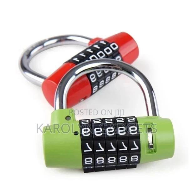 Outdoor Waterproof Resettable Number Padlock