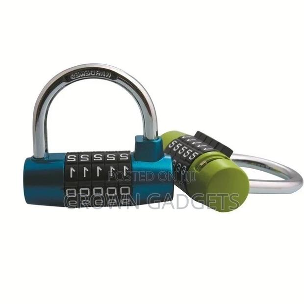 5-Digit High Security 100,000 Combination Padlock - main view