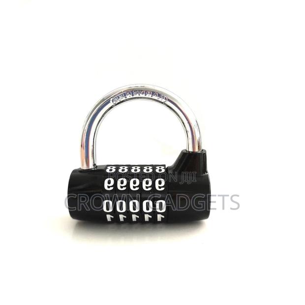 60mm U Type 5 Digit Combination Padlock